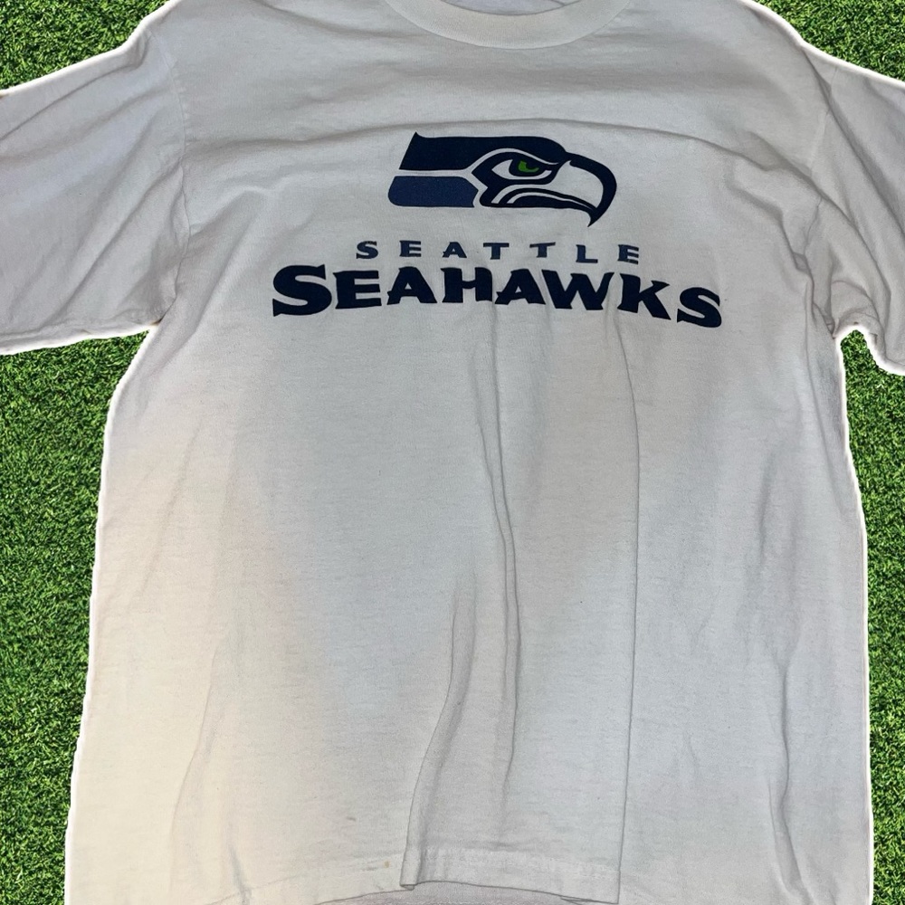 White Seahawks Tee